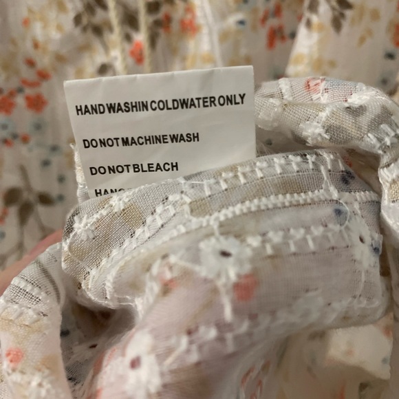 Anthropologie Solitaire Boho Top SZ Large - Picture 6 of 6